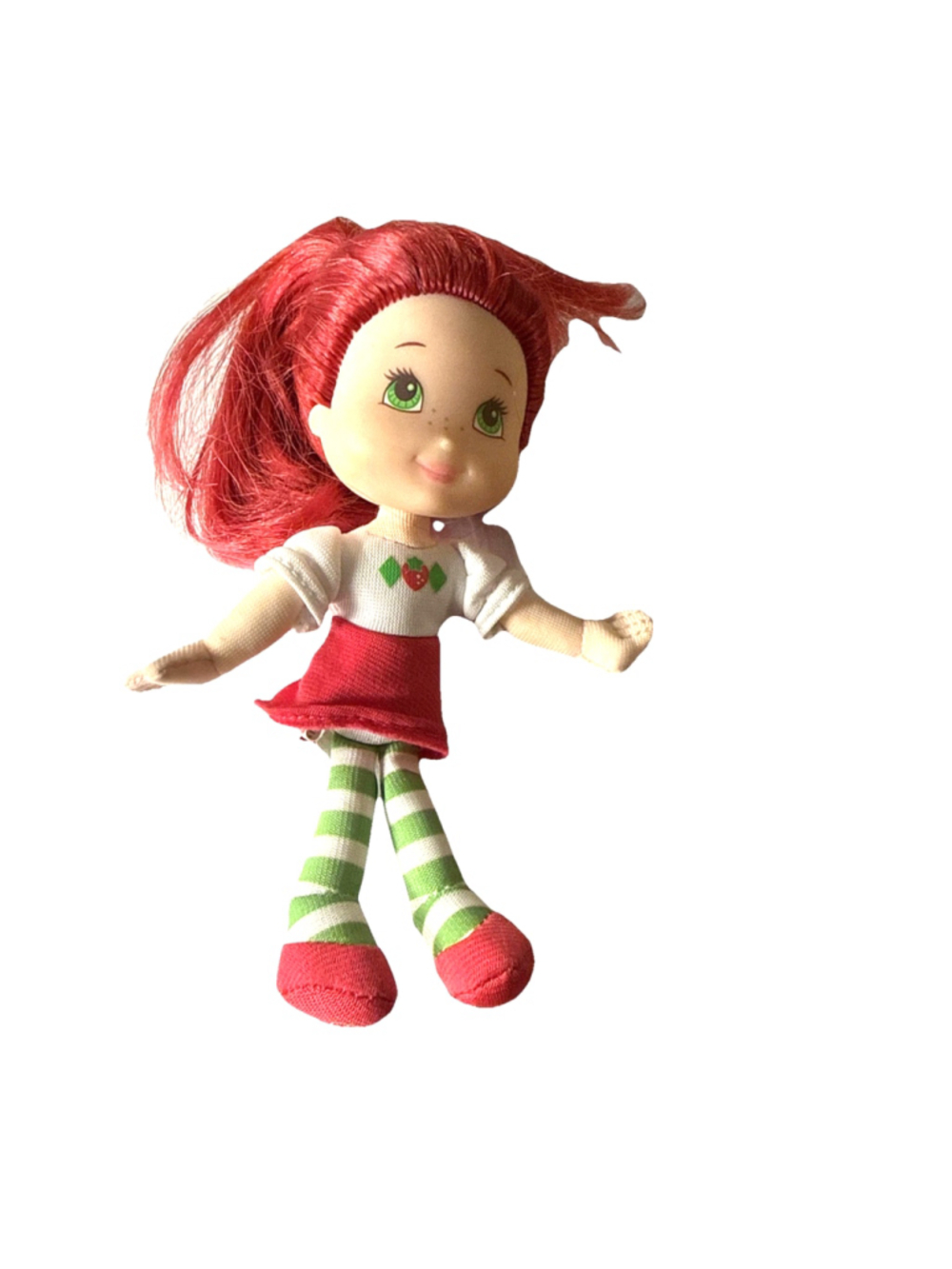 Strawberry Shortcake Berry Best Small Soft Body Rag Doll 6” Inch 2008 Hasbro